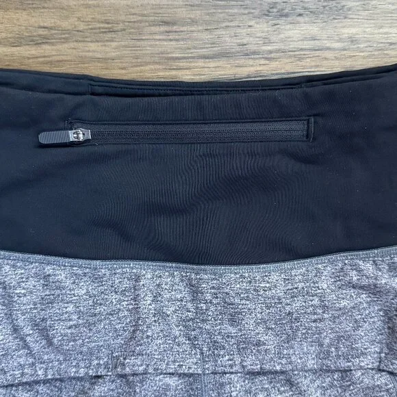 Lululemon Athletica Speed Up 2.5” Shorts Heather Gray and Black - Picture 9 of 10